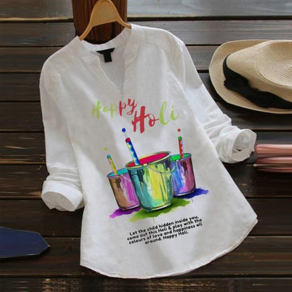 KlothCart Holi Special Rayon T-Shirt – Celebrate in Comfort & Style!