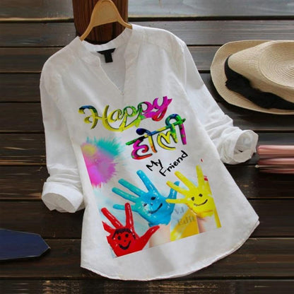 KlothCart Holi Special Rayon T-Shirt – Celebrate in Comfort & Style!