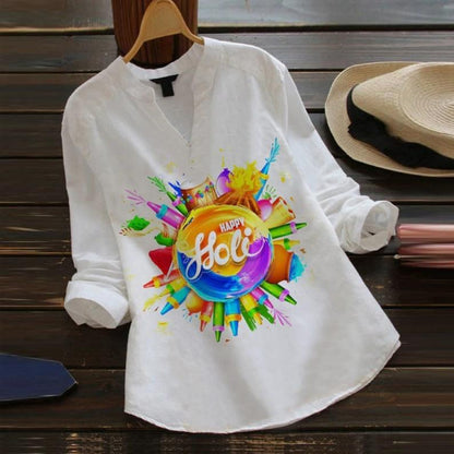 KlothCart Holi Special Rayon T-Shirt – Celebrate in Comfort & Style!