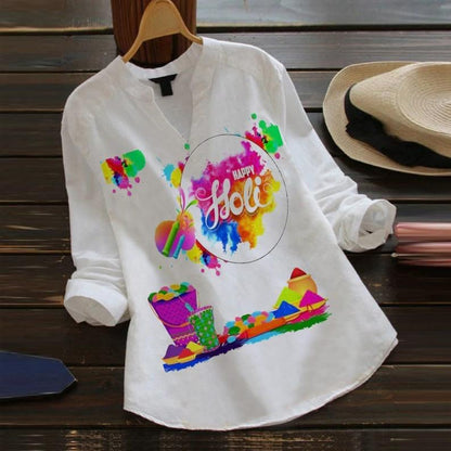 KlothCart Holi Special Rayon T-Shirt – Celebrate in Comfort & Style!