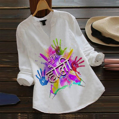 KlothCart Holi Special Rayon T-Shirt – Celebrate in Comfort & Style!