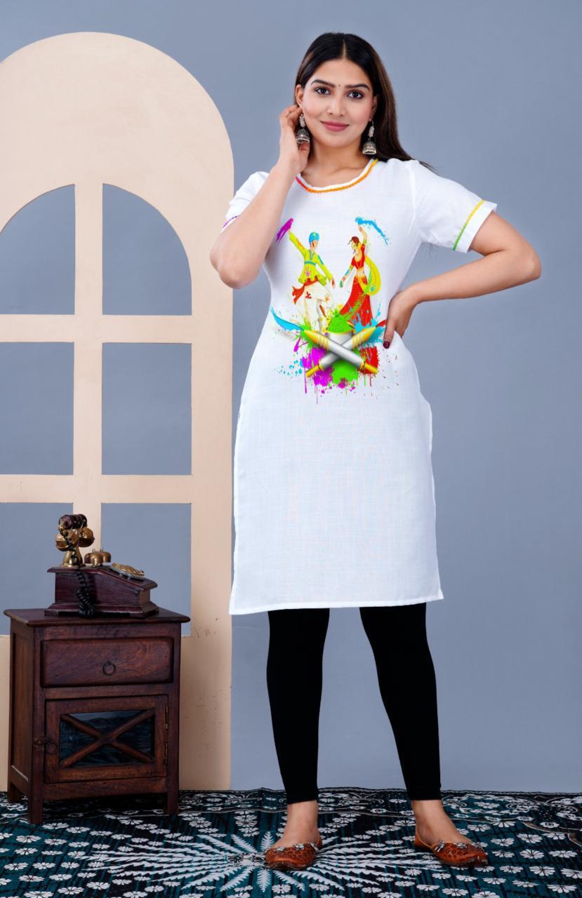 KlothCart Holi Special Kurti – Celebrate with Colorful & Festive Styles!