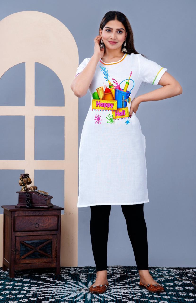 KlothCart Holi Special Kurti – Celebrate with Colorful & Festive Styles!