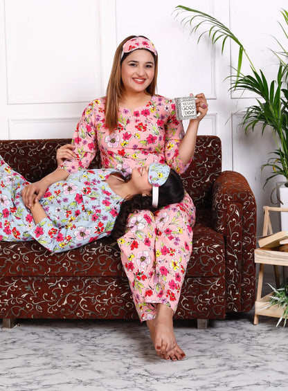 Presenting a Beautifully Designed Cotton Night Set – Soft, Stylish & Comfortable!